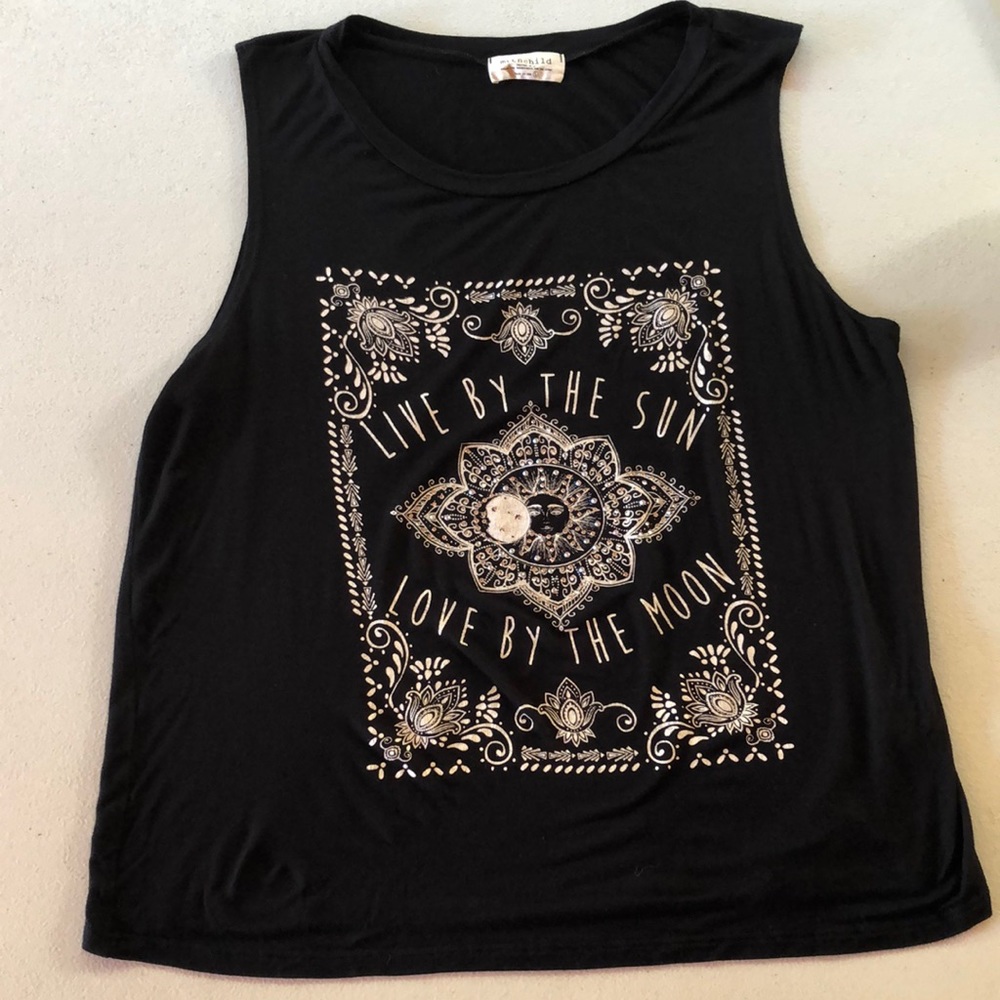 Black Tank Top.